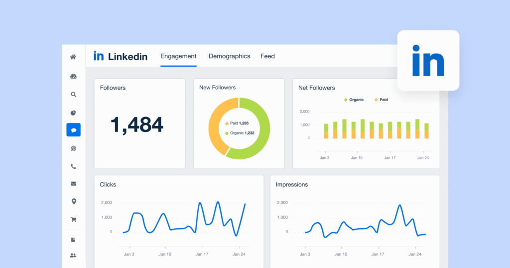 LinkedIn Social Media Analytics